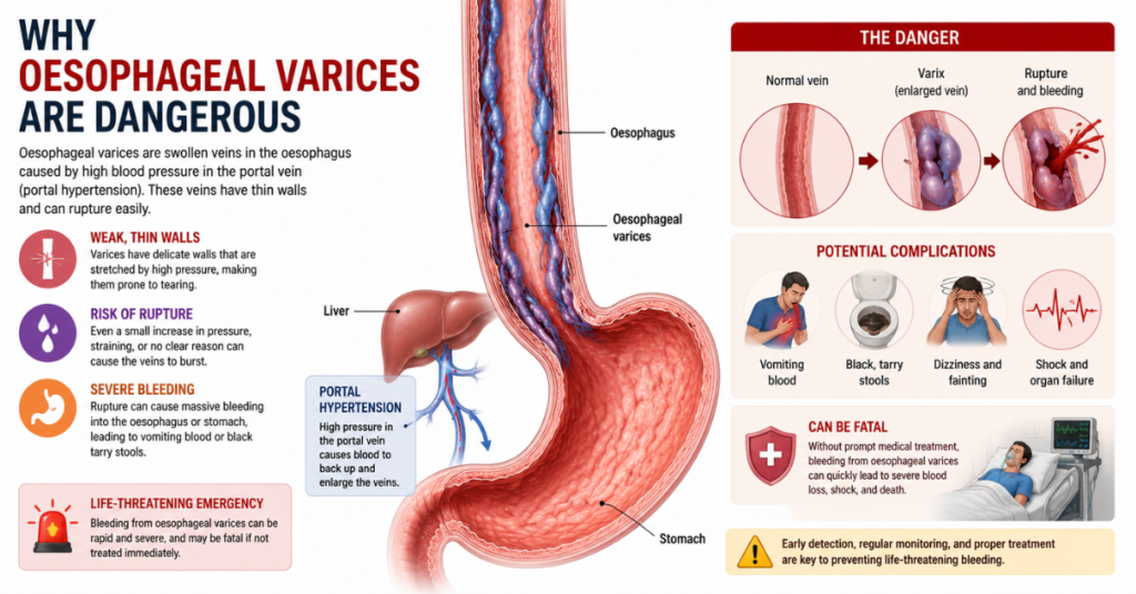 This method is particularly useful to prevent the possibility of bleeding within the oesophagus or when someone